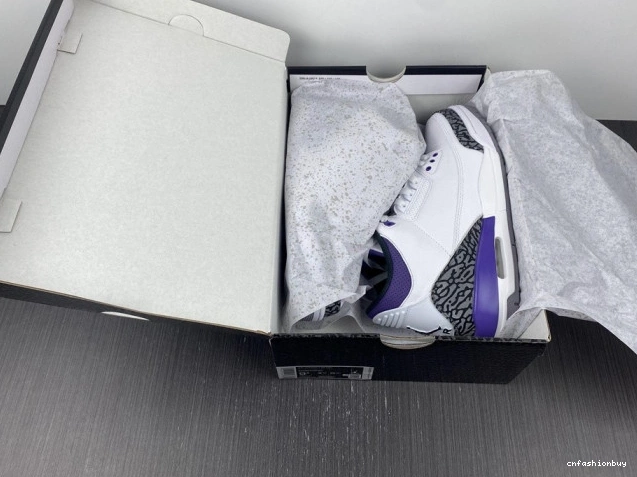 CT8532-105 Iris' 3 'Dark Retro Jordan Air 1005